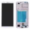 LCD ekran / displej za Huawei Y7 Prime 2018+touch screen beli+frame.