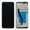 LCD ekran / displej za Huawei Y6 2018/Honor 7A+touch screen crni+frame.