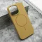 Futrola - maska FLEX MagSafe za iPhone 15 Pro Max (6.7) zlatna (MS).