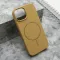 Futrola - maska FLEX MagSafe za iPhone 15 (6.1) zlatna (MS).
