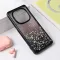 Futrola - maska Frame Glitter za Xiaomi Redmi Note 14 Pro Plus 5G crna.