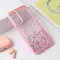 Futrola - maska Frame Glitter za Samsung A256B Galaxy A25 roze.