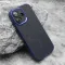 Futrola - maska CARBON MagSafe za iPhone 16 (6.1) plava (small camera) (MS).