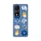 Silikonska futrola - maska print za Huawei Honor X7b Dusty Blue.