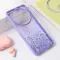Futrola - maska Frame Glitter za Xiaomi Redmi 14C ljubicasta.