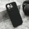Futrola - maska VELVET TOUCH za iPhone 15 Pro (6.1) crna (MS).