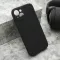 Futrola - maska VELVET TOUCH za iPhone 14 (6.1) crna (MS).