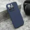 Futrola - maska VELVET TOUCH za iPhone 16 Pro (6.3) tamno plava (MS).