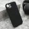 Futrola - maska VELVET TOUCH za iPhone 15 (6.1) crna (MS).