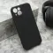 Futrola - maska VELVET TOUCH za iPhone 13 (6.1) crna (MS).
