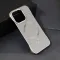 Futrola - maska Magsafe Carbon za iPhone 16 Pro 6.3 siva.