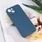 Futrola - maska Teracell Soft Velvet za iPhone 13 6.1 plava.