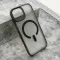 Futrola - maska BLURRY MagSafe za iPhone 15 (6.1) crna (MS).