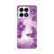 Silikonska futrola - maska print za Huawei Honor X8a Butterfly And Flowers.