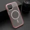 Futrola - maska SPARKLING MagSafe za iPhone 15 (6.1) roze (MS).
