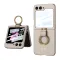 Futrola - maska SMOOTH RING za Samsung F741B Galaxy Z Flip 6 5G zlatna (GKK case) (MS).