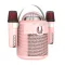 Zvucnik Bluetooth Moxom MX-SK66 sa dva mikrofona pink (MS).