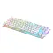 Tastatura mehanicka zicna MAXFIT 87 RGB MK856 bela (red switch) FANTECH (MS).