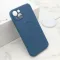 Futrola - maska VELVET TOUCH MagSafe za iPhone 13 (6.1) plava (MS).
