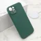 Futrola - maska VELVET TOUCH MagSafe za iPhone 15 (6.1) tamno zelena (MS).