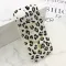 Futrola - maska LEOPARD MagSafe za iPhone 16E (6.1) crna (MS).