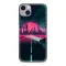 Futrola - maska ultra tanki print CLEAR NEON WAVE za iPhone 14 Plus (6.7) NW01 (MS).
