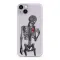 Futrola - maska ultra tanki print CLEAR za iPhone 14 Plus (6.7) ND0303 (MS).