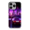 Futrola - maska ultra tanki print CLEAR NEON WAVE za iPhone 14 Pro (6.1) NW03 (MS).