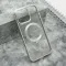 Futrola - maska CLEAR ELEGANT MAGSAFE za iPhone 15 Pro Max (6.7) srebrna (MS).