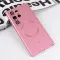 Futrola - maska Magsafe Chrome za Samsung Galaxy S23 Ultra roze.