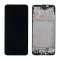 LCD ekran / displej za Samsung A166 Galaxy A16 5G + touchscreen + frame Black Service Pack Original/GH82-36253A.