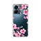 Silikonska futrola - maska print Skin za Xiaomi Redmi 13C Rose Flowers.