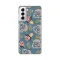 Silikonska futrola - maska print za Samsung G991 Galaxy S21 Retro Blue.