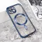 Futrola - maska Magsafe Lux za iPhone 15 6.1 plava.