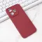 Futrola - maska Silikon Pro Camera za Huawei Honor 400 Lite bordo.