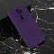 Futrola - maska Teracell Giulietta za Xiaomi Redmi Note 8 Pro mat tamno ljubicasta.