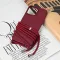 Futrola - maska Crossbody za iPhone 16 Pro Max 6.9 bordo.