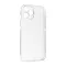 Silikonska futrola - maska Ultra Thin with pluggy za iPhone 12 Pro Max Transparent.