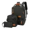 Ranac za laptop BP-07 set 3u1 (ranac i dve torbice) crni (MS).