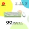 Combo mis tastatura wireless Fantech WK-896 GO Mochi65 zeleni.