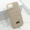 Futrola - maska DIAMOND SELECTION za iPhone 15 (6.1) zlatna (MS).