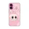 Silikonska futrola - maska print za iPhone 16 6.1 La Bubu Pink.