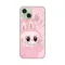 Silikonska futrola - maska print za iPhone 15 6.1 La Bubu Pink.