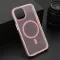 Futrola - maska CRYSTAL MagSafe za iPhone 13 (6.1) roze (MS).