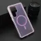 Futrola - maska CRYSTAL MagSafe za Samsung S938 Galaxy S25 Ultra 5G ljubicasta (MS).