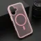 Futrola - maska CRYSTAL MagSafe za iPhone 16 (6.1) roze (MS).
