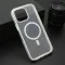 Futrola - maska CRYSTAL MagSafe za iPhone 16 Pro Max (6.9) bela (MS).