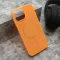 Futrola - maska LUME MagSafe za iPhone 15 (6.1) narandzasta (MS).