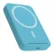 Power Bank prenosiva baterija MagSafe 15W 5000 mAh svetlo plavi (MS).