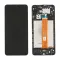 LCD ekran / displej za Samsung A125 Galaxy A12 + touchscreen + frame Black Service Pack Original/GH82-24490A.